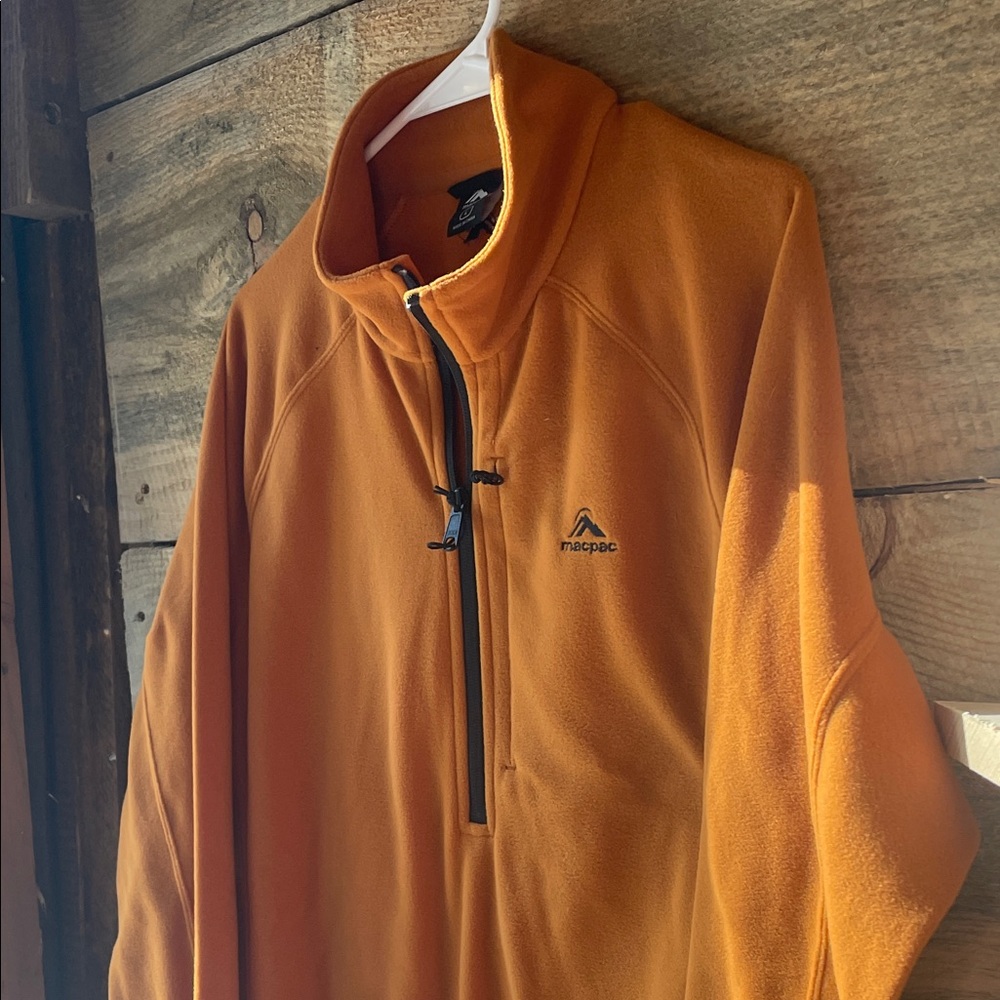 Macpac Vibrant Orange Pullover - image 3